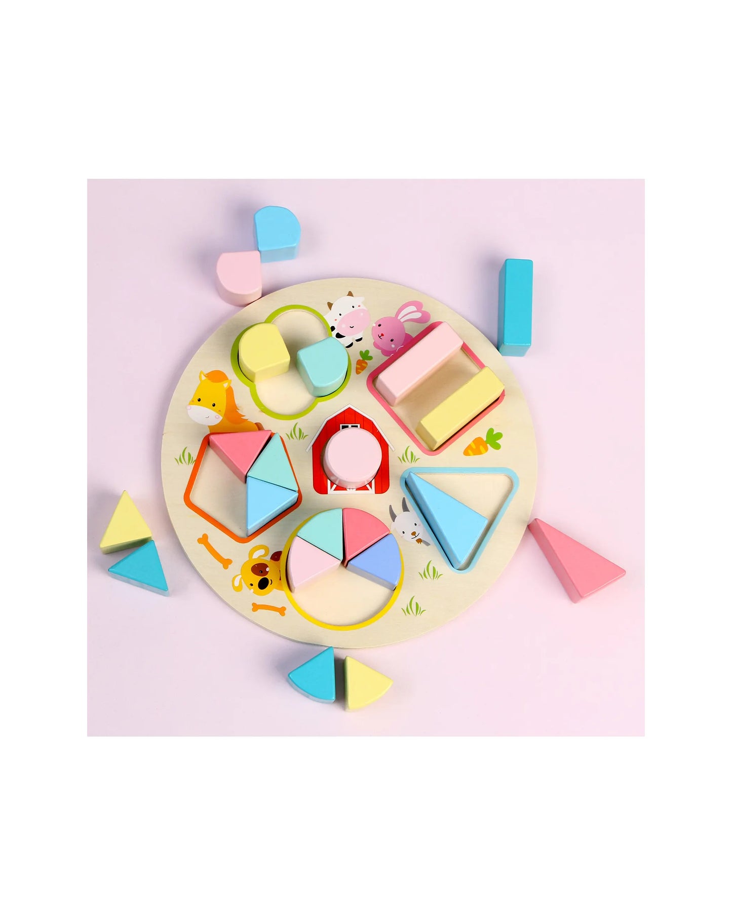 Wooden Peg Board Toy for kids and family play, image 10
