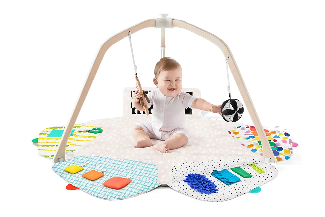 Wooden Baby Gym for kids and family play, image 2