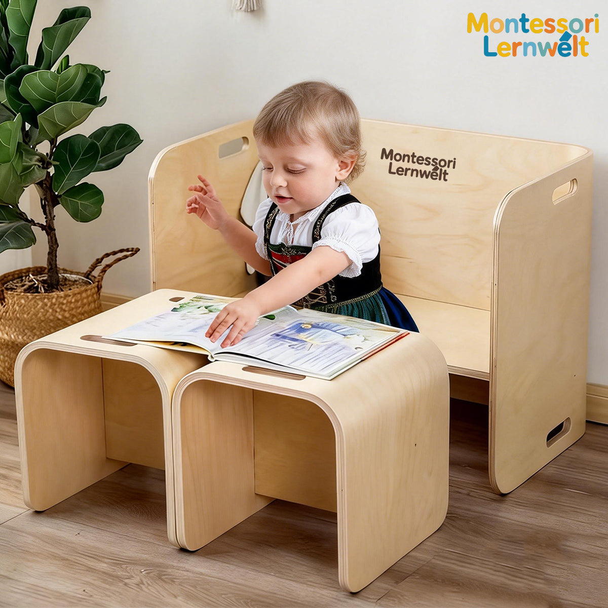 Kids Table and Chair Set for kids and family play, image 3