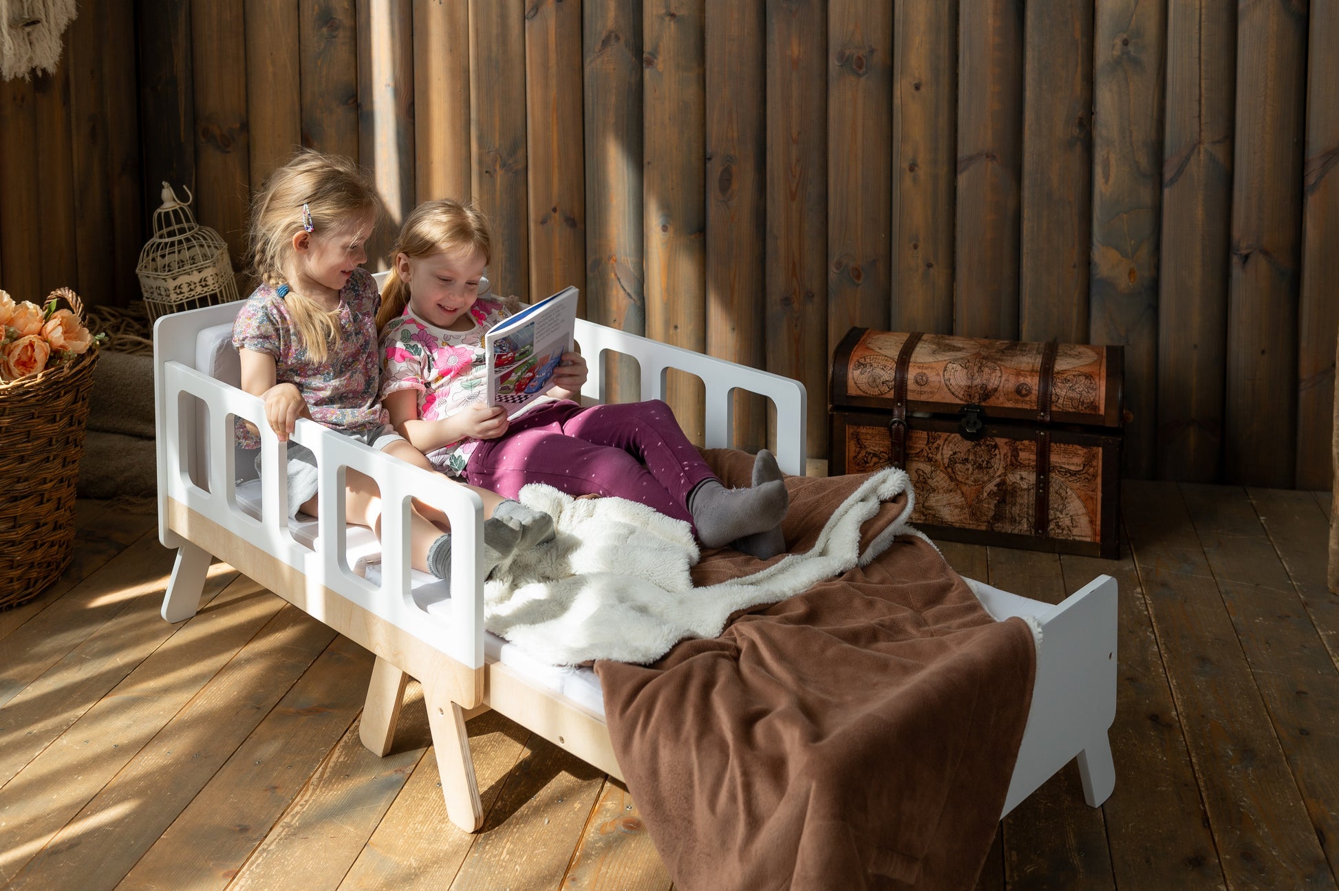 2-in-1 Kids Bed and Sofa for kids and family play, image 9