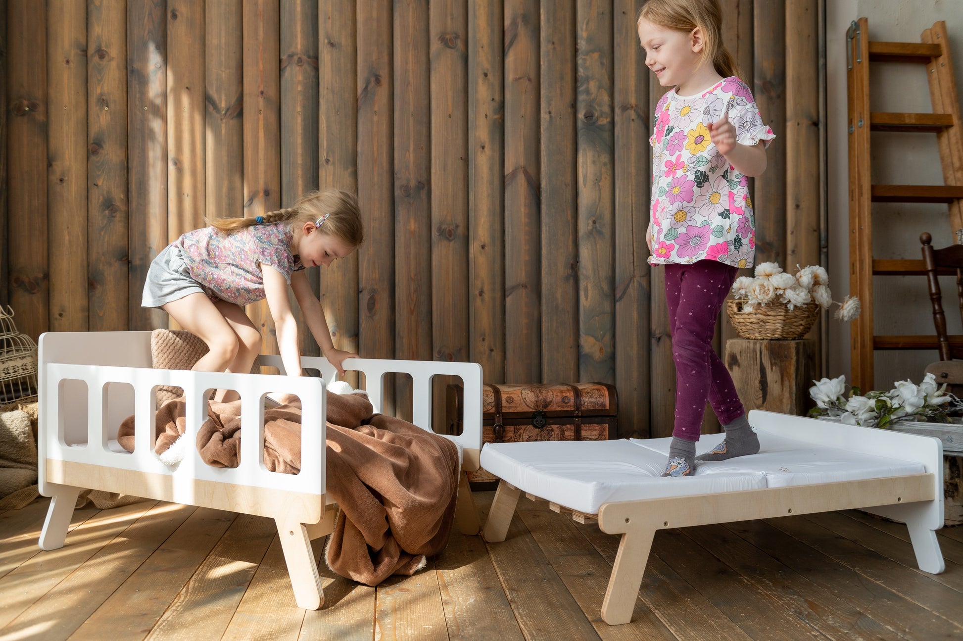 2-in-1 Kids Bed and Sofa for kids and family play, image 10