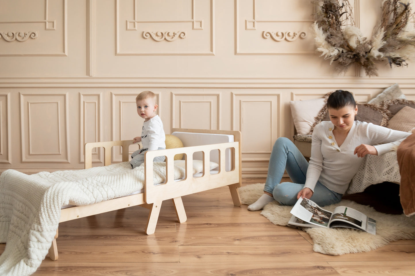 2-in-1 Kids Bed and Sofa for kids and family play, image 3
