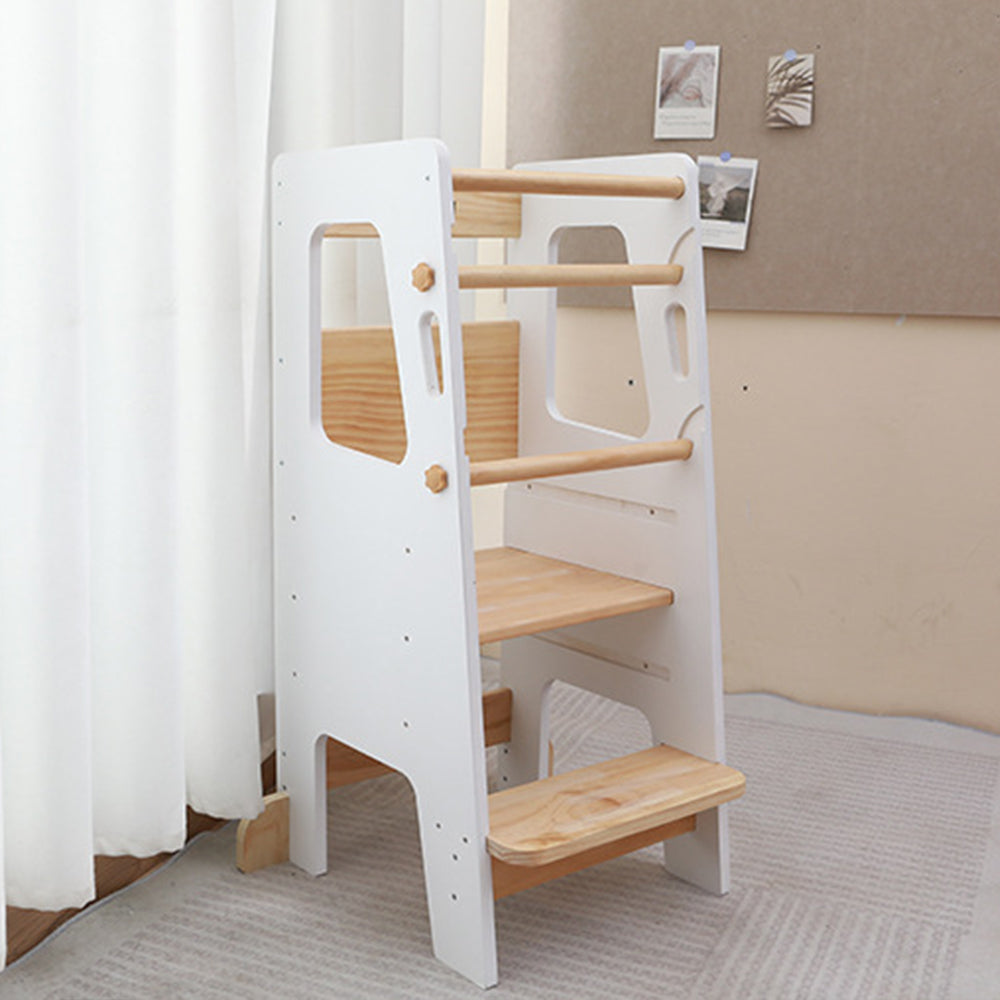 Montessori tower designed to encourage child independence at home
