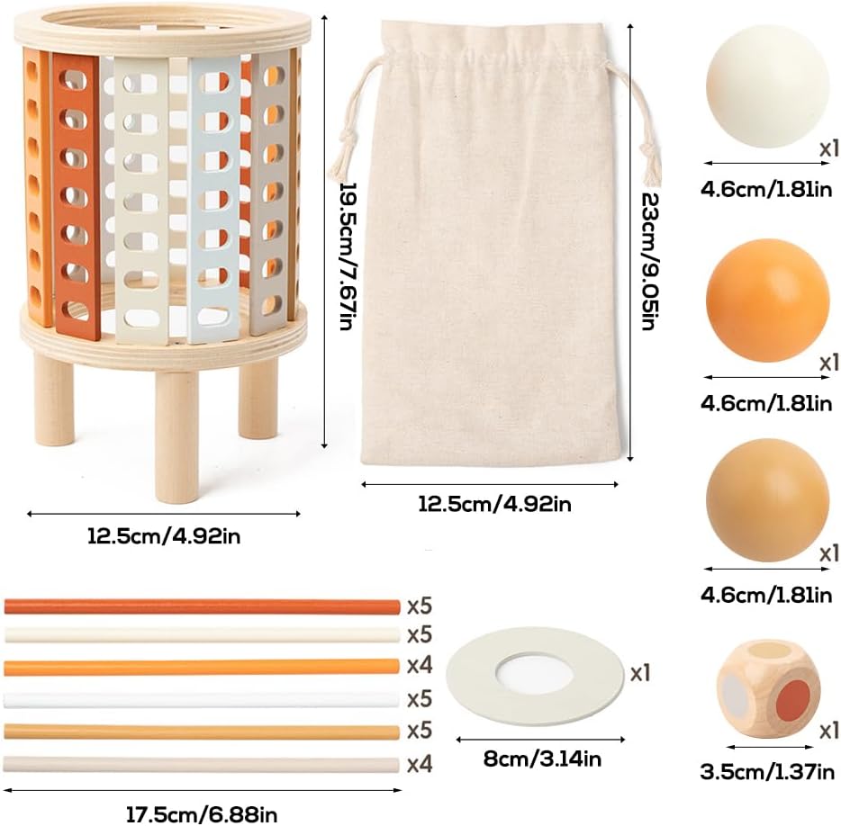 Montessori toy helping children develop fine motor skills and coordination