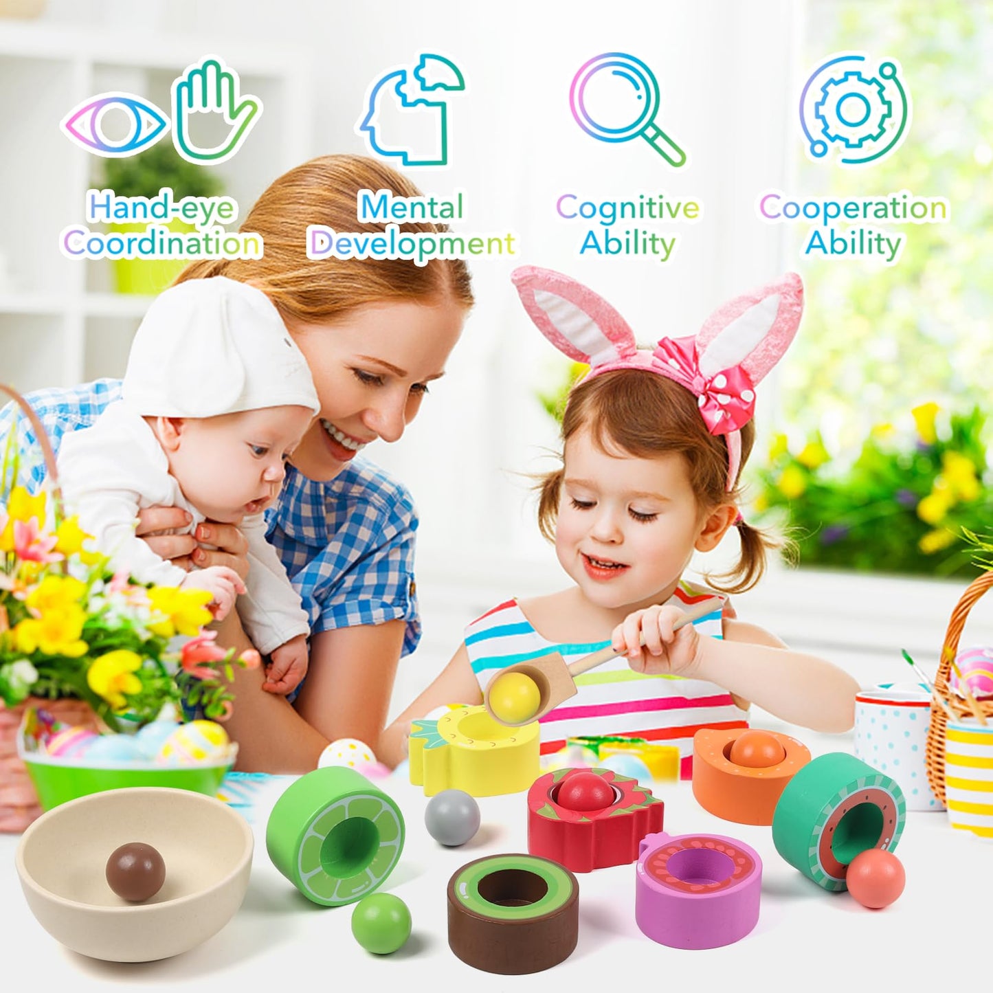 Montessori toy for preschool learning and early childhood development