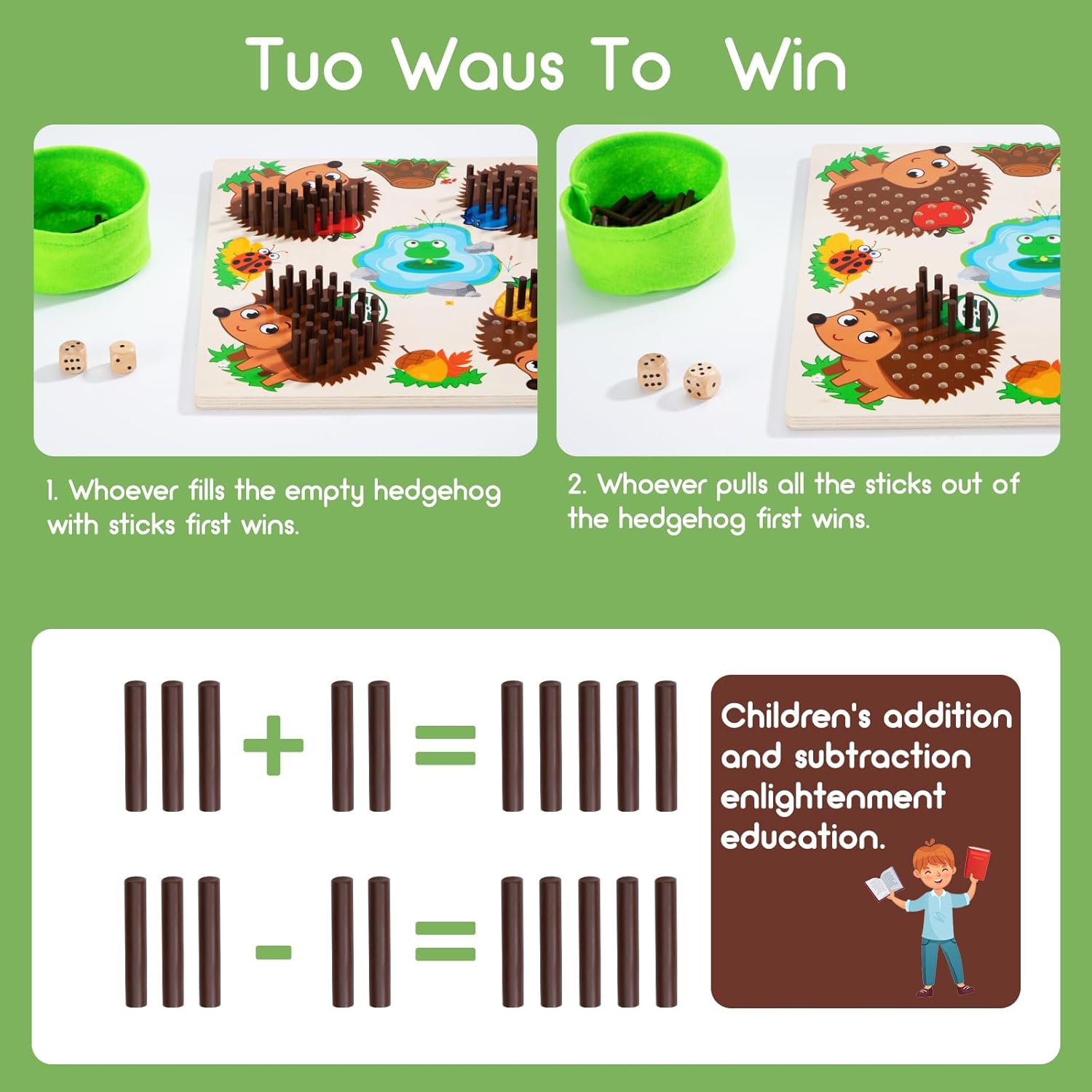 Screen free educational toy for kids
