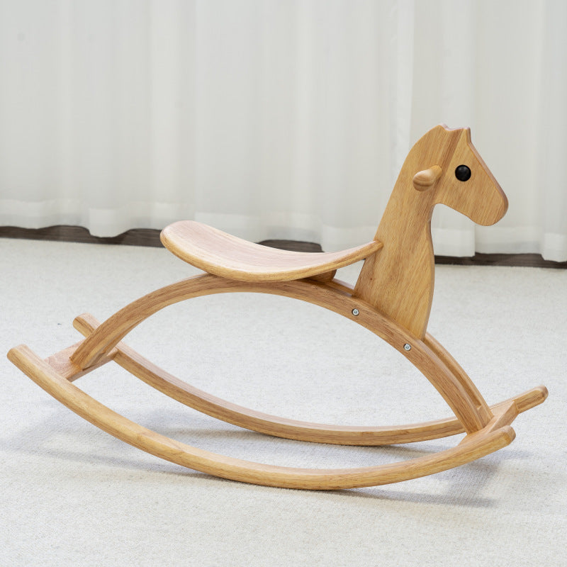 Wooden Rocking Horse for kids and family play, image 4
