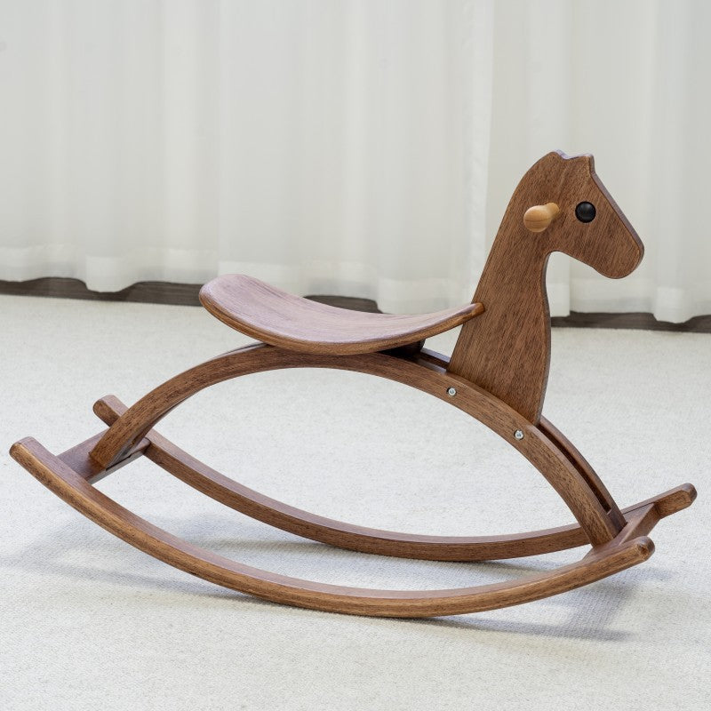 Wooden Rocking Horse for kids and family play, image 3