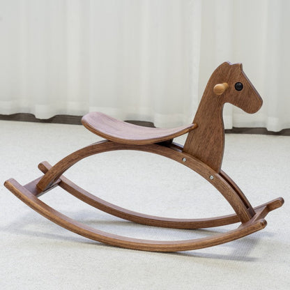 Wooden Rocking Horse for kids and family play, image 3