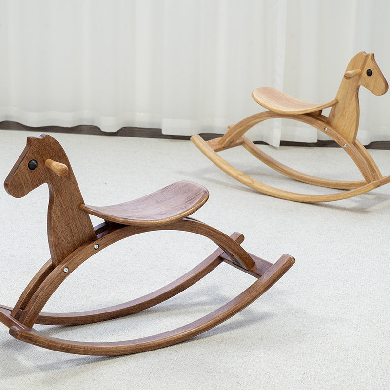 Wooden Rocking Horse for kids and family play, image 6