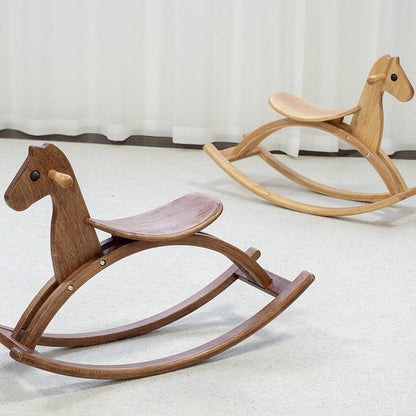 Wooden Rocking Horse for kids and family play, image 6