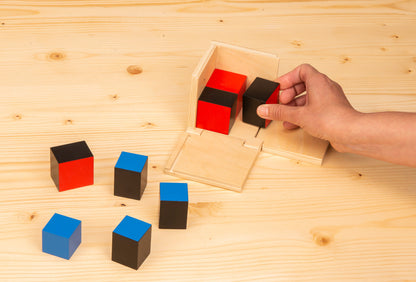 Binomial and Trinomial Cube Set for kids and family play, image 5