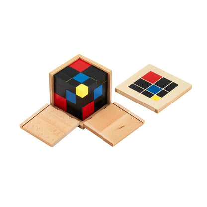 Binomial and Trinomial Cube Set for kids and family play, image 1