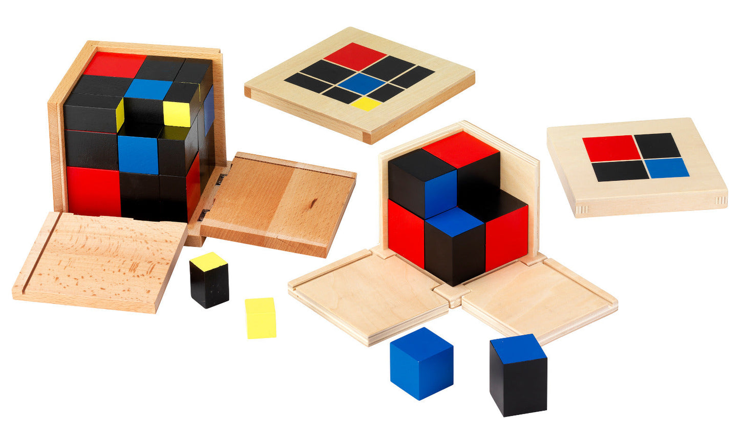 Binomial and Trinomial Cube Set for kids and family play, image 6