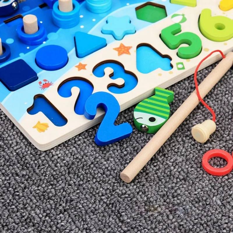 Wooden Counting Board for kids and family play, image 3