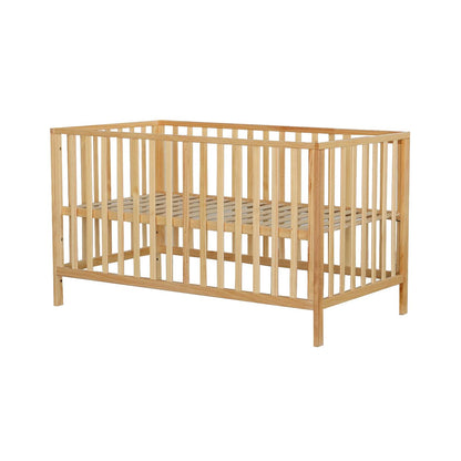 Adjustable Wooden Baby Crib for kids and family play, image 4