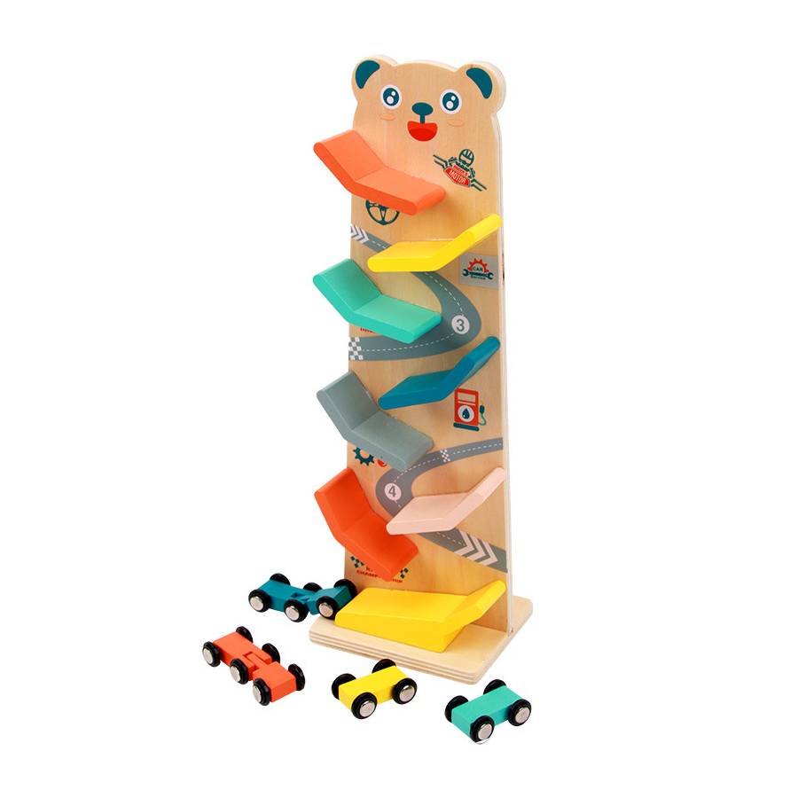 Rennbahn B Rchen - 4 Autos for kids and family play, image 1