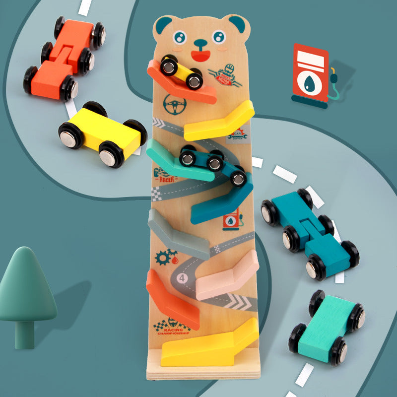 Rennbahn B Rchen - 4 Autos for kids and family play, image 7