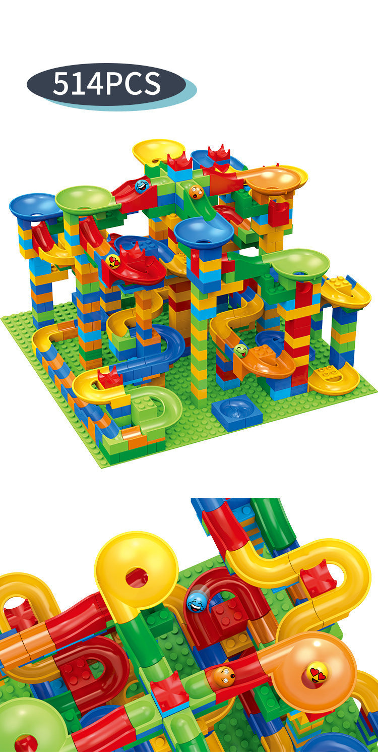 Marble Run Building Set - 514 Pieces for kids and family play, image 13