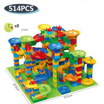 Marble Run Building Set - 514 Pieces for kids and family play, image 12