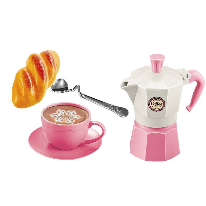 Wooden Coffee Play Set - with Wheels for kids and family play, image 7