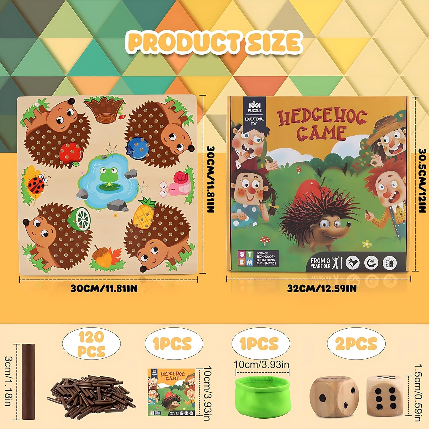 Preschool number learning toy for early math practice
