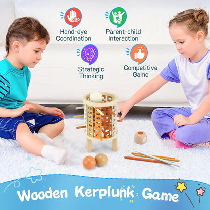 Screen free learning toy promoting focus and creativity
