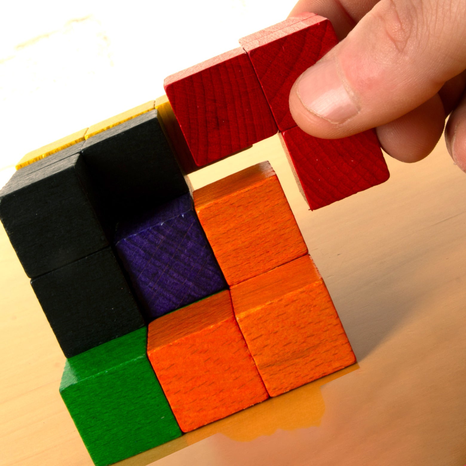 Wooden Math Learning Toy - 3D Maze for kids and family play, image 5