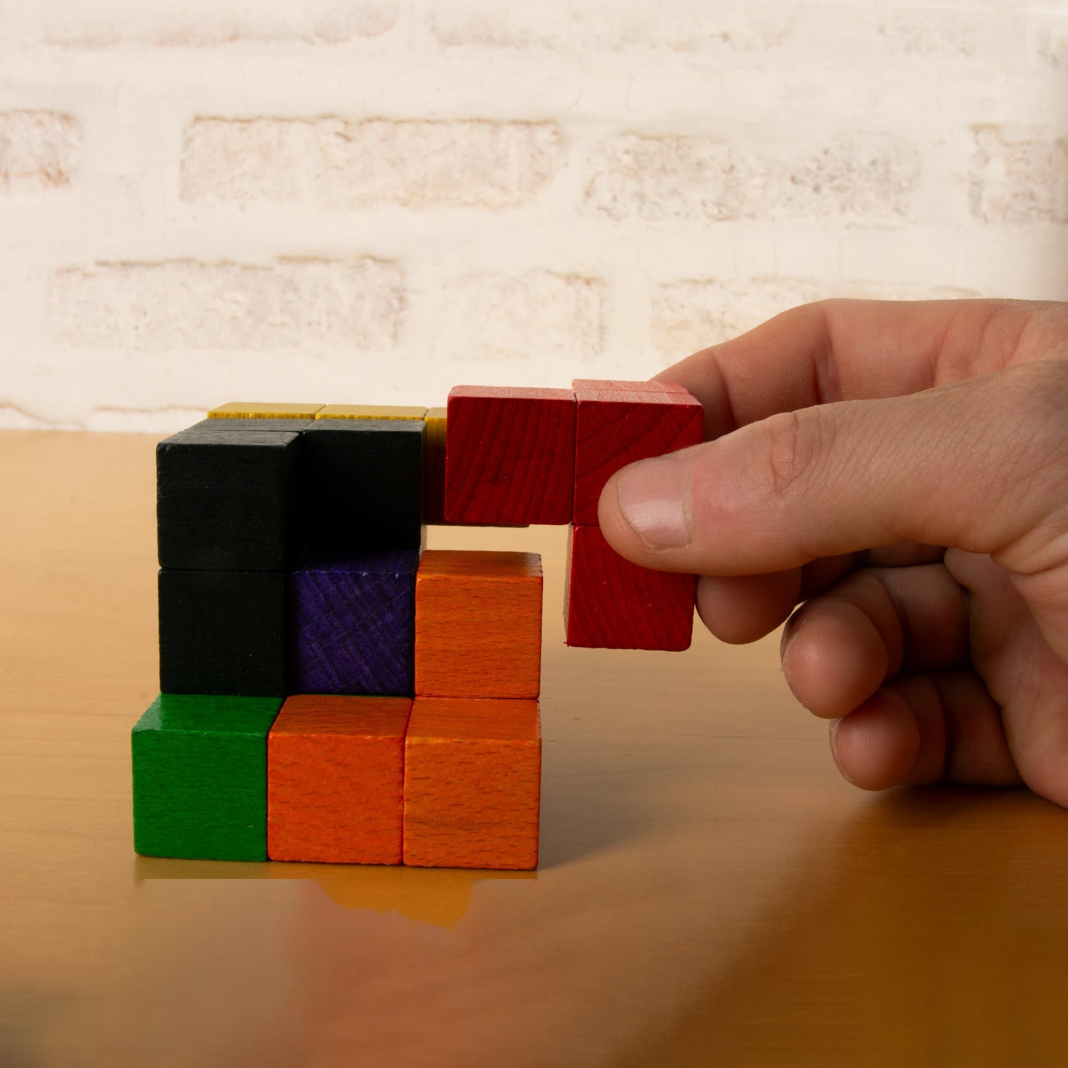 Wooden Math Learning Toy - 3D Maze for kids and family play, image 6