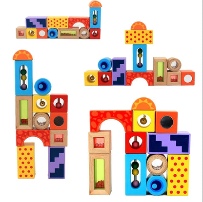 Wooden Sound Blocks with Sound for kids and family play, image 2