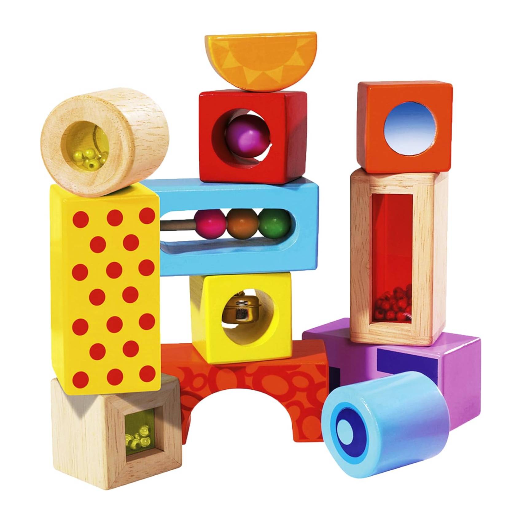 Wooden Sound Blocks with Sound for kids and family play, image 1