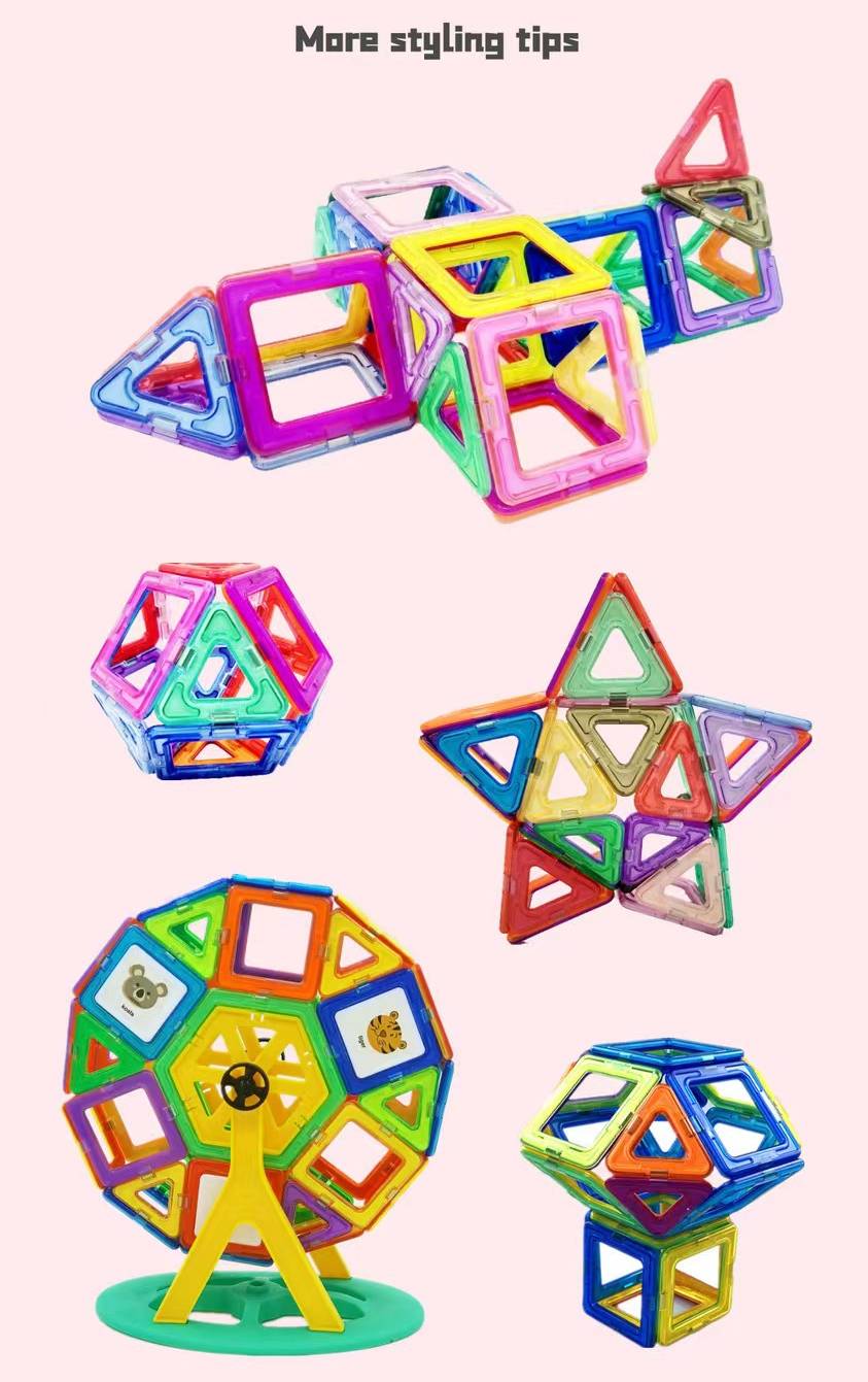 STEM construction toy for preschool learning activities