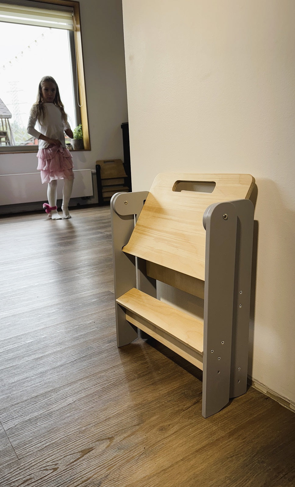 Foldable 2-in-1 Kids Step Stool for kids and family play, image 11