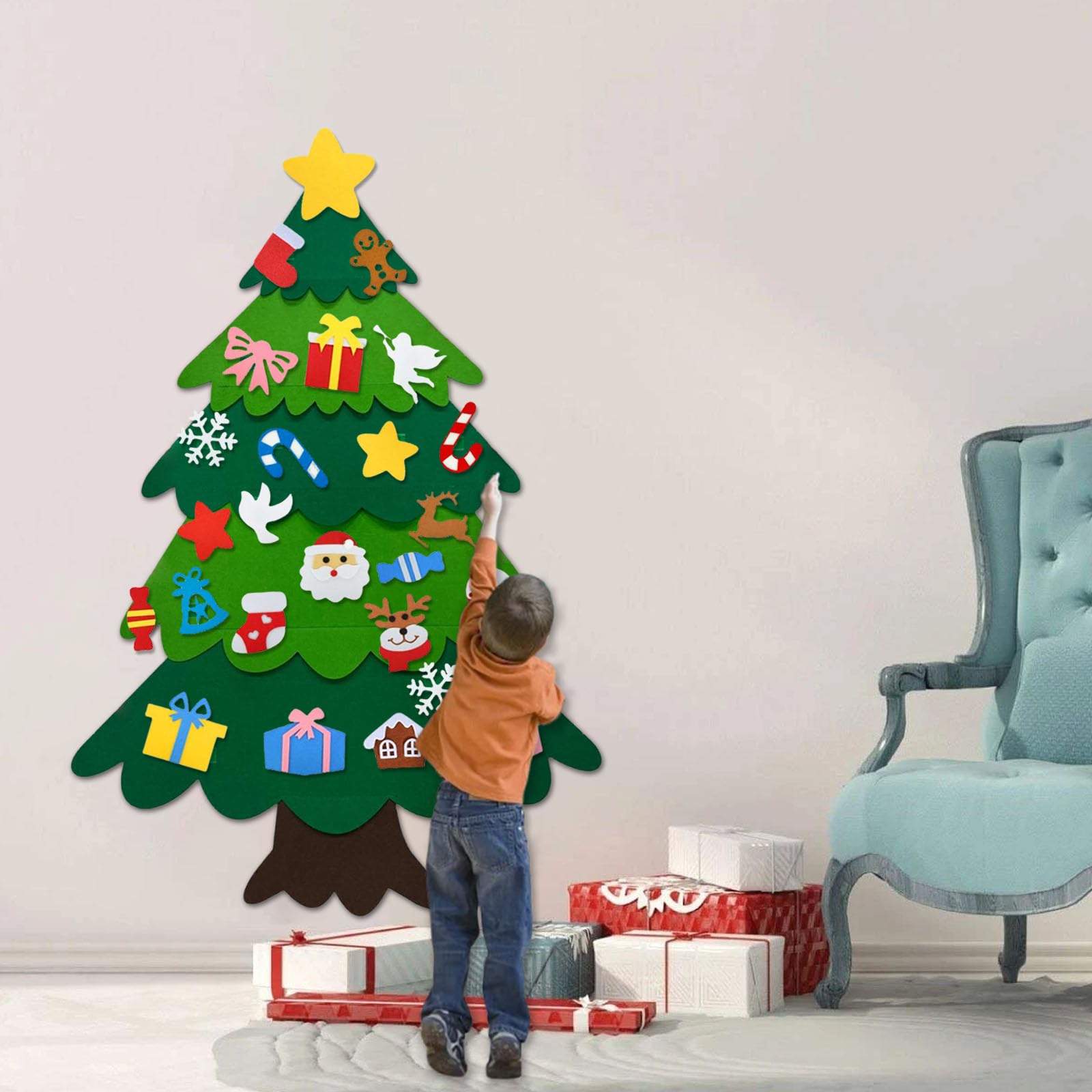 Christmas sensory activity toy for toddlers
