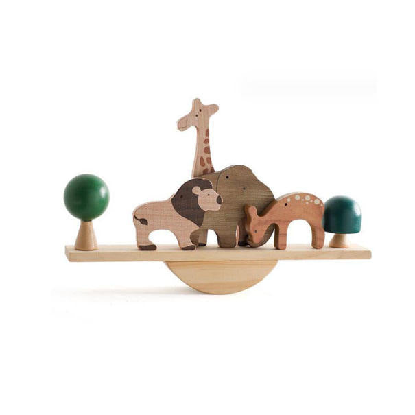 Toddler fine motor skills toy for stacking and balancing practice