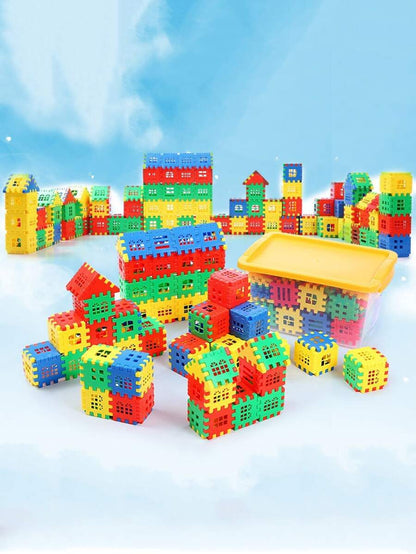 Wooden Building Blocks for kids and family play, image 2