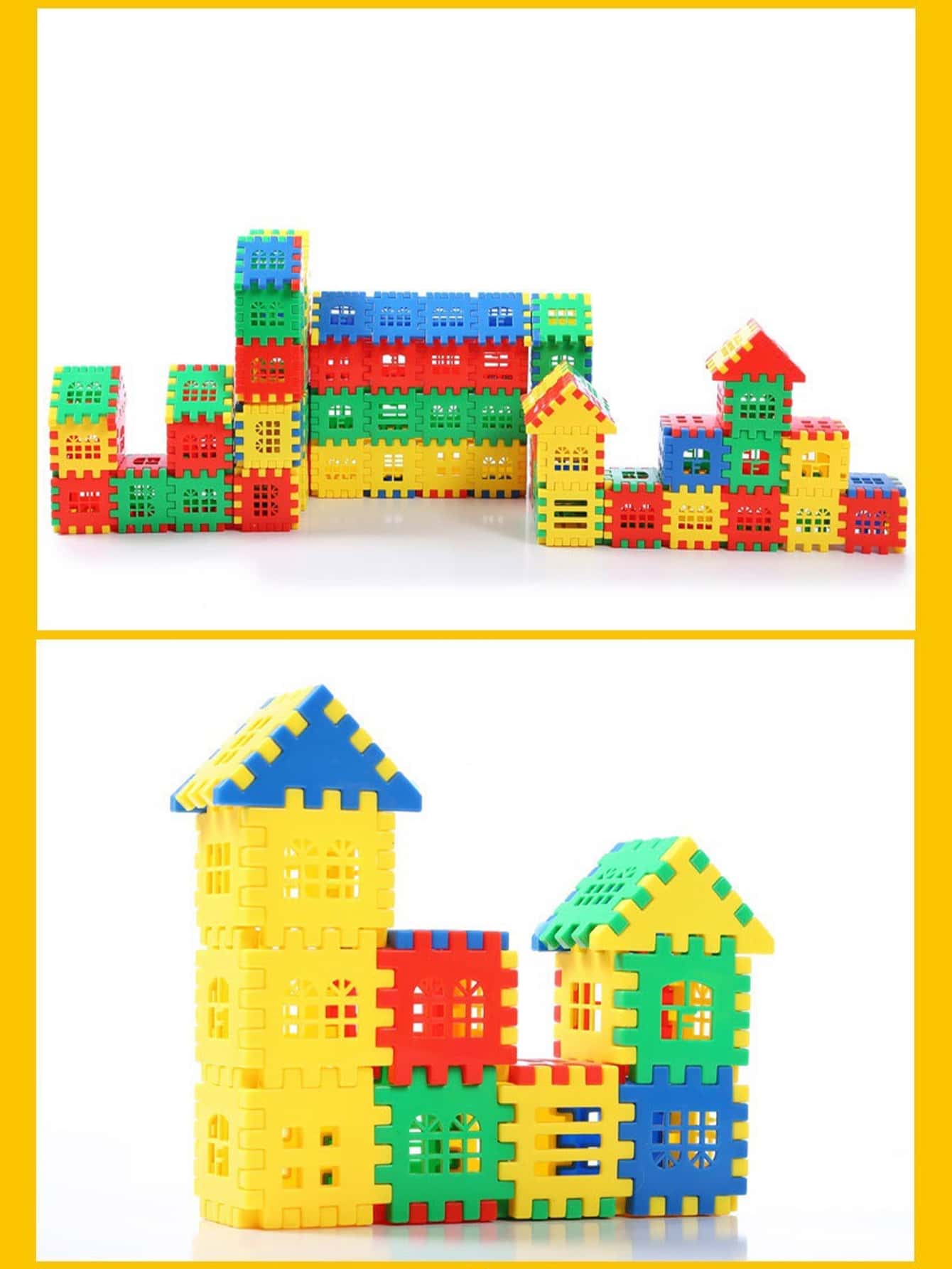 Wooden Building Blocks for kids and family play, image 3