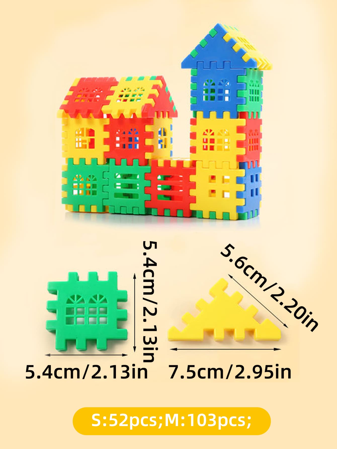 Wooden Building Blocks for kids and family play, image 6