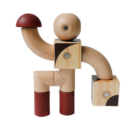 Magnetic Building Blocks Set - Classic Set for kids and family play, image 2