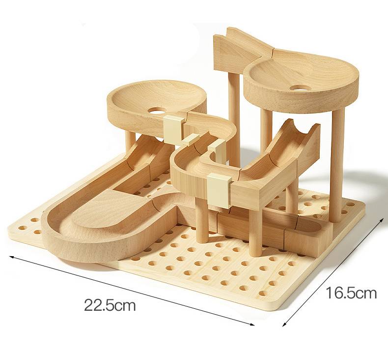 Marble Run Building Set - Plus Set for kids and family play, image 4
